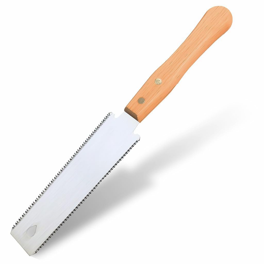 HASTHIP 30cm Hand Saw, Dual Side Small Gardening Hand Saw for Wood Craft, DIY Craft, Gardening, Woodworking, High Cutting Efficiency, Hand-Crafted Tool for Carpenter HASTHIP 30cm Hand Saw, Dual Side Small Gardening Hand Saw for Wood Craft, DIY Craft, Gardening, Woodworking, High Cutting Efficiency, Hand-Crafted Tool for Carpenter